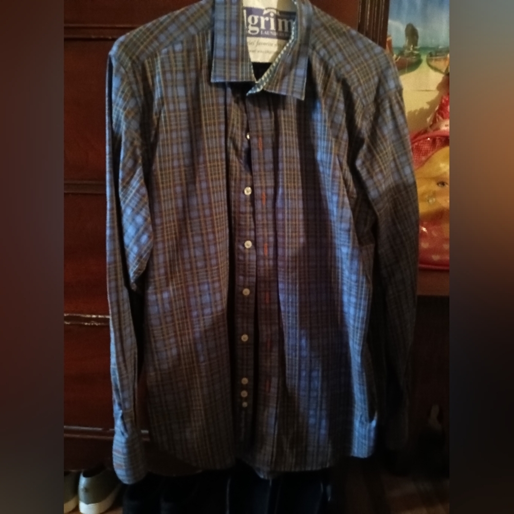 Robert Graham Men's Button Down Long Sleeve Dress Shirt